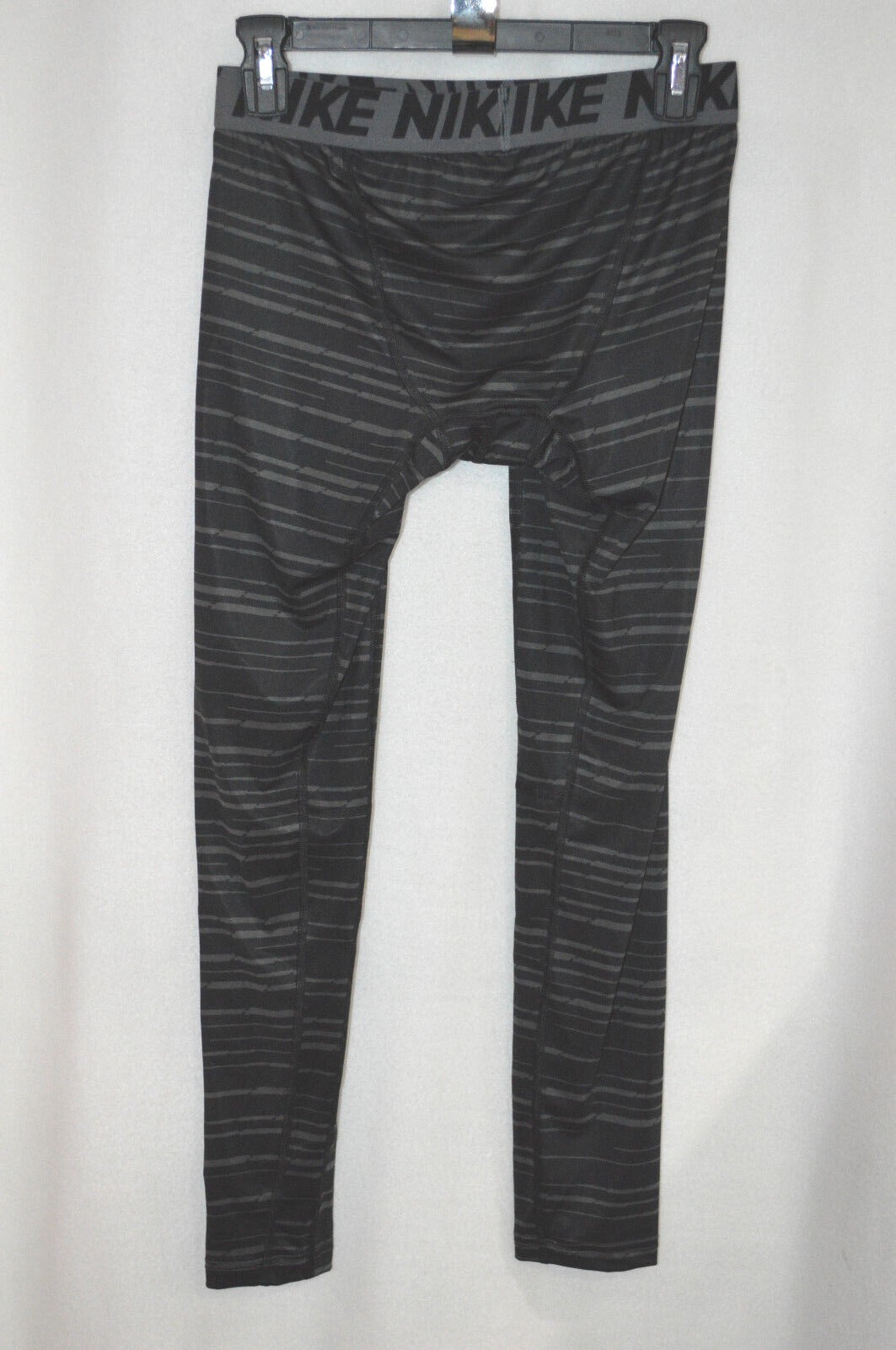 Nike Men's DF Core Compression Frontline Black/Grey Training Tights 848062-038 M gallery