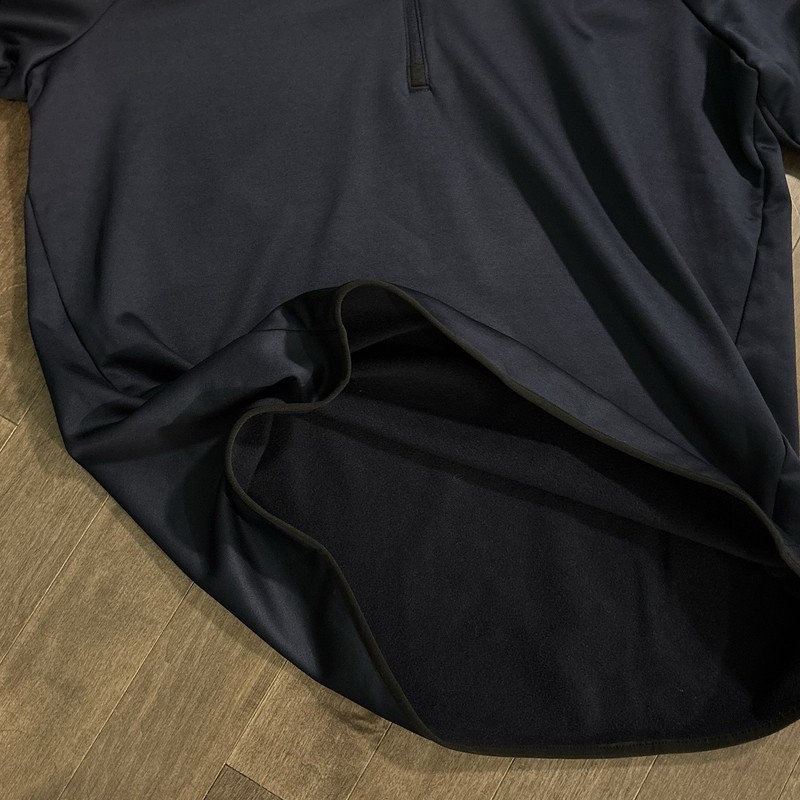 Nike Dri-FIT Therma-FIT 1/4 Zip Pullover Mens L Navy Fleece Training Top gallery