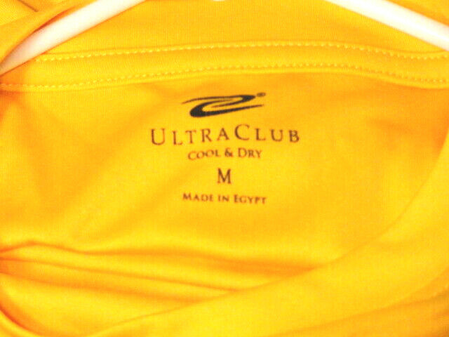 Ultra Club Cool & Dry Shirt Sz M - Made in Egypt Clark Sports Center Cooperstown gallery