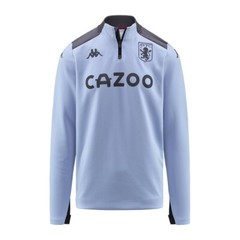 ASTON VILLA Tracksuit Top Mens 2XL Kappa Pro 1/4 Zip Training Top XXL AVH9