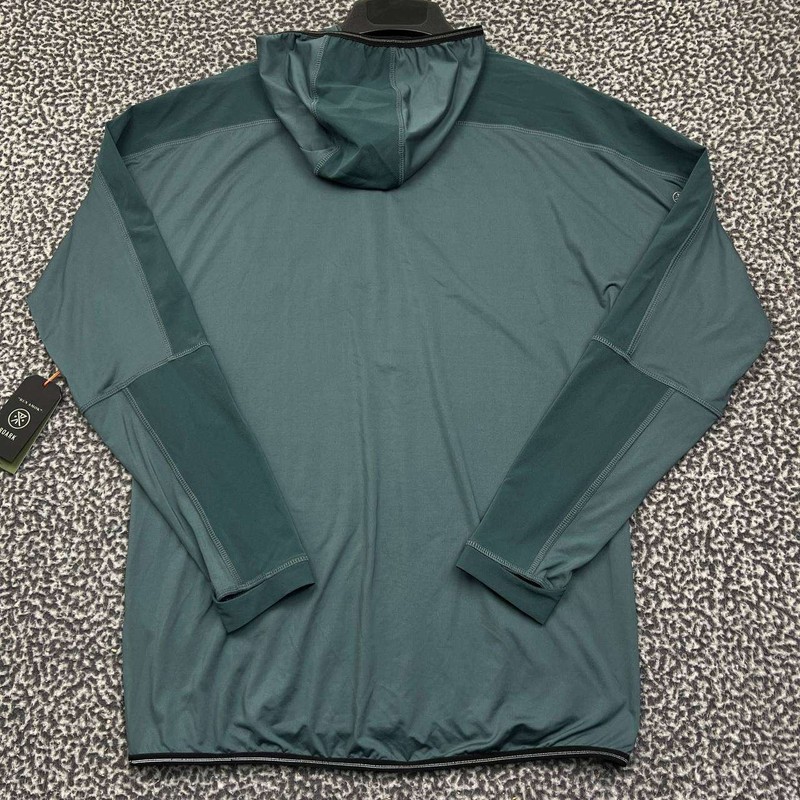 Grinnell Active Hoodie Jacket Men Medium Long Sleeve Half Zip Outdoor New M gallery