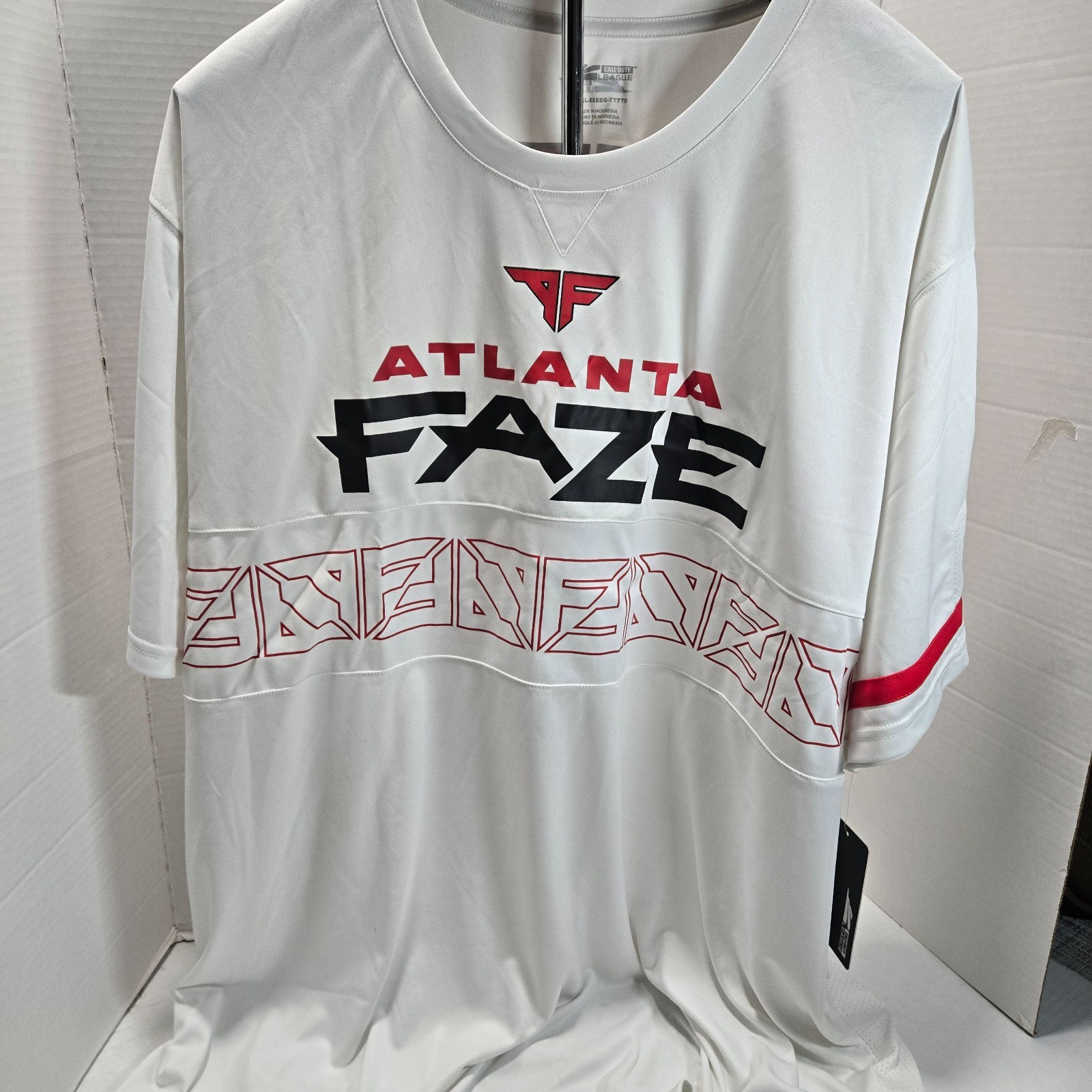 Atlanta FaZe Men's Activision Call of Duty League Jersey T-Shirt White Size 4XL gallery