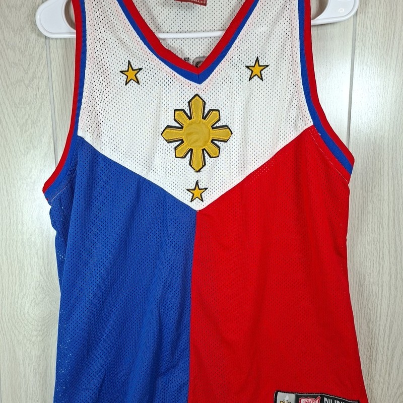 Pilipinas Hoops Basketball Jersey Mens XXL Philipines FLag USA gallery