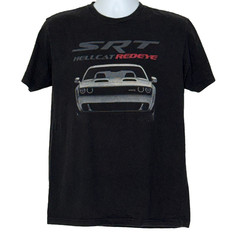 Next Level T-Shirt Mens Large Black Dodge SRT Hellcat Redeye