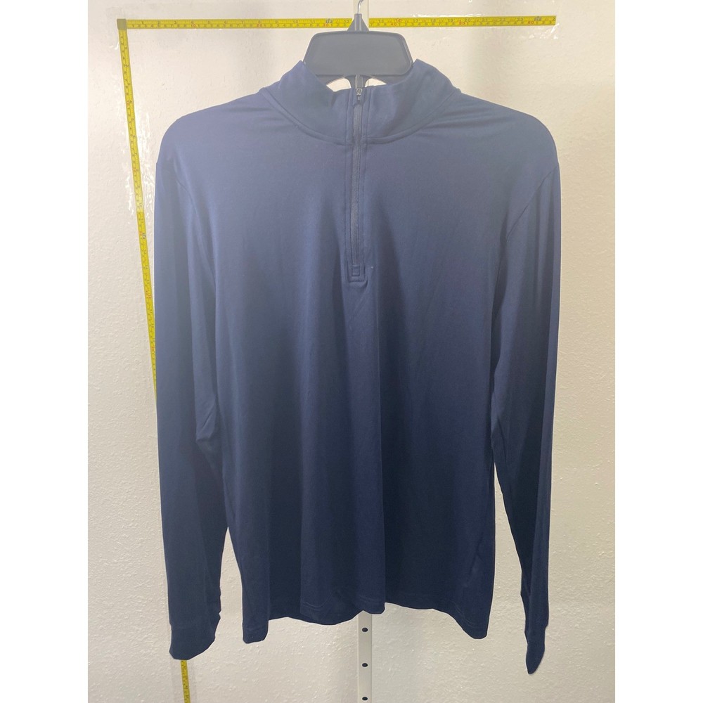 Old Navy Active Cloud 94 Soft Quarter Zip Pullover Navy Blue Mens Medium NWT
