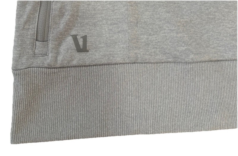 Vuori Men Ponto Performance Crew Long Gray Sleeve Med Shirt Athletic Dreamknit gallery