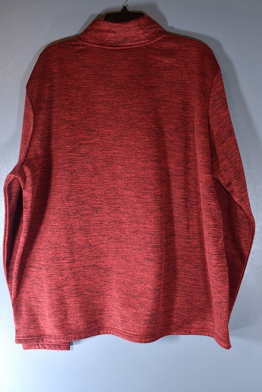 Marvel quarter zip pullover men's size XL, brick red gallery