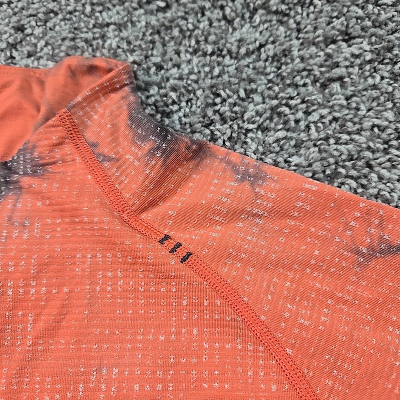 Lululemon Pullover Mens Small Tye Dye Metal Vent Tech Quarter Zip Performance gallery