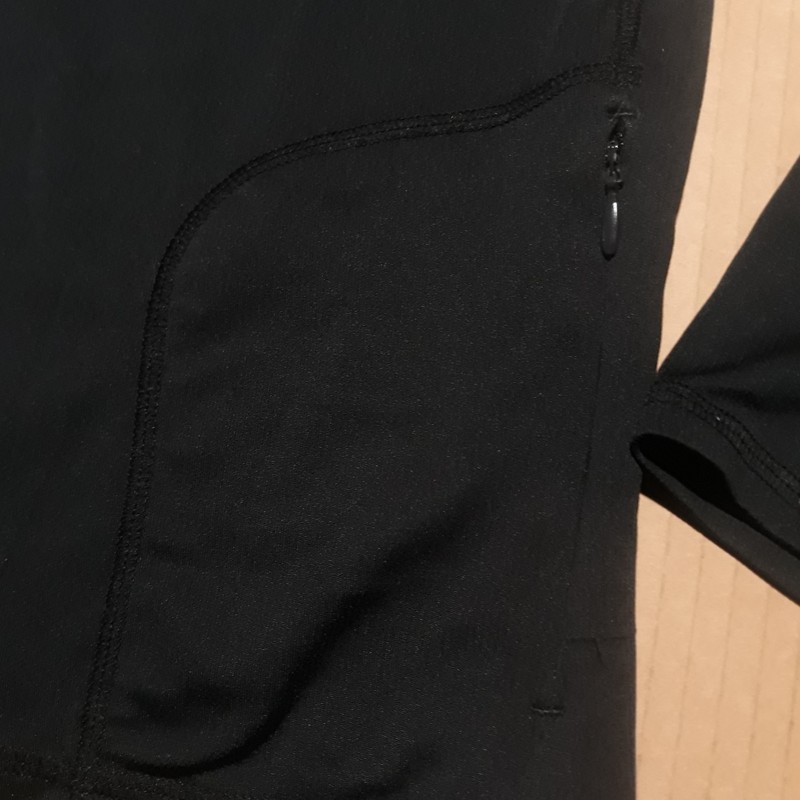 Rhone 1/4 Zip Men's M Performance Jogging Pocket Sweater Black Stretch Pullover gallery