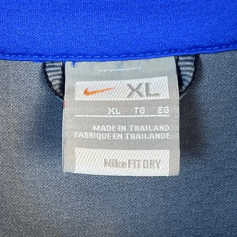 Nike Lightweight Running Jacket XL Men’s Cobalt Blue/Gray Nike FitDry EUC gallery