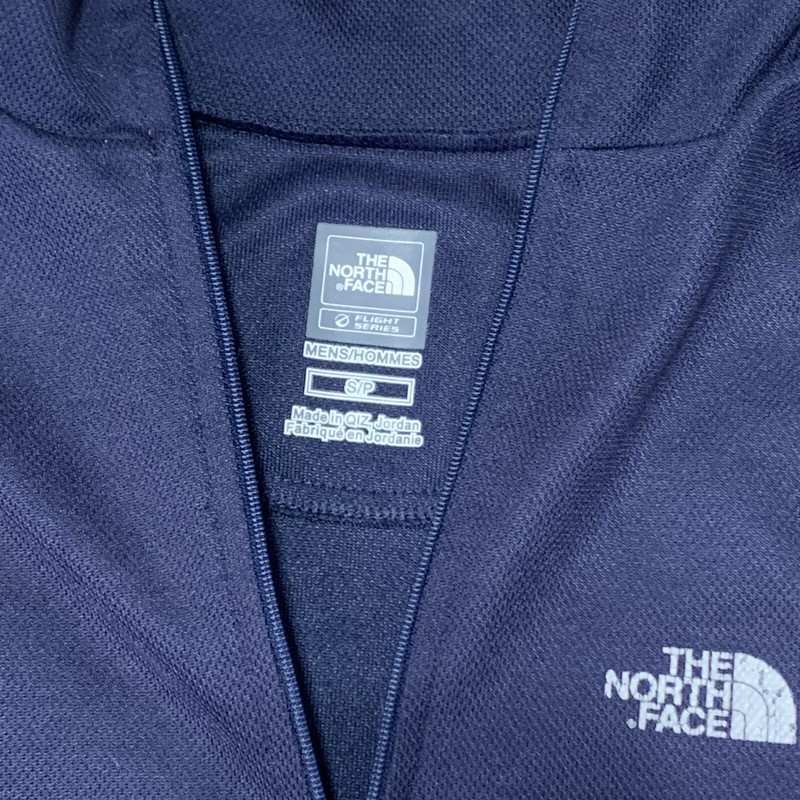 The North Face Quarter Zip Long Sleeve Pullover Navy Blue Flight Series Size S gallery