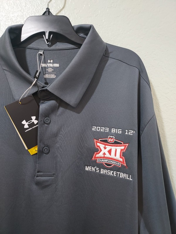 UNDER ARMOUR men shirt Phillips 66 Big 12 XII Championship 2023 Gray 2XL -New gallery