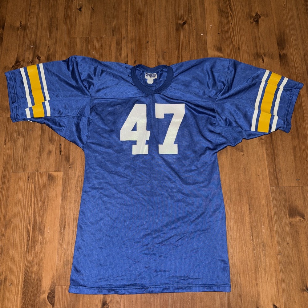 Vintage High School Football #47 Jersey 80s 70s Size Medium USA Made