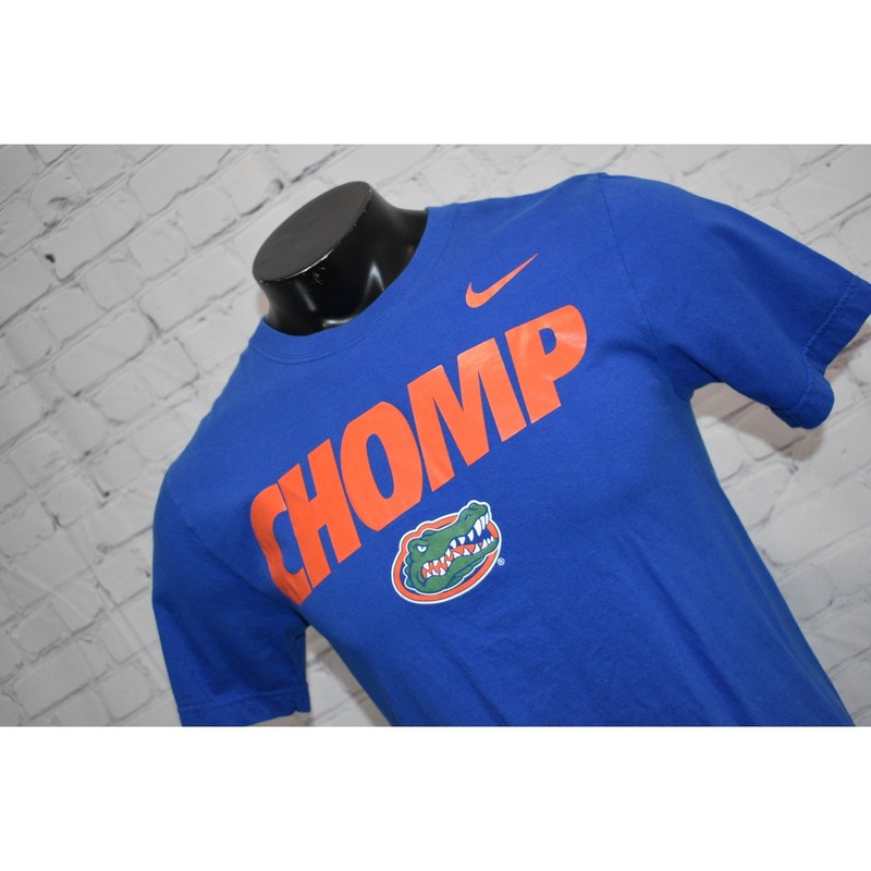 Nike Gym Shirt Workout Mens Size Small Florida Gators Football Chomp Blue gallery