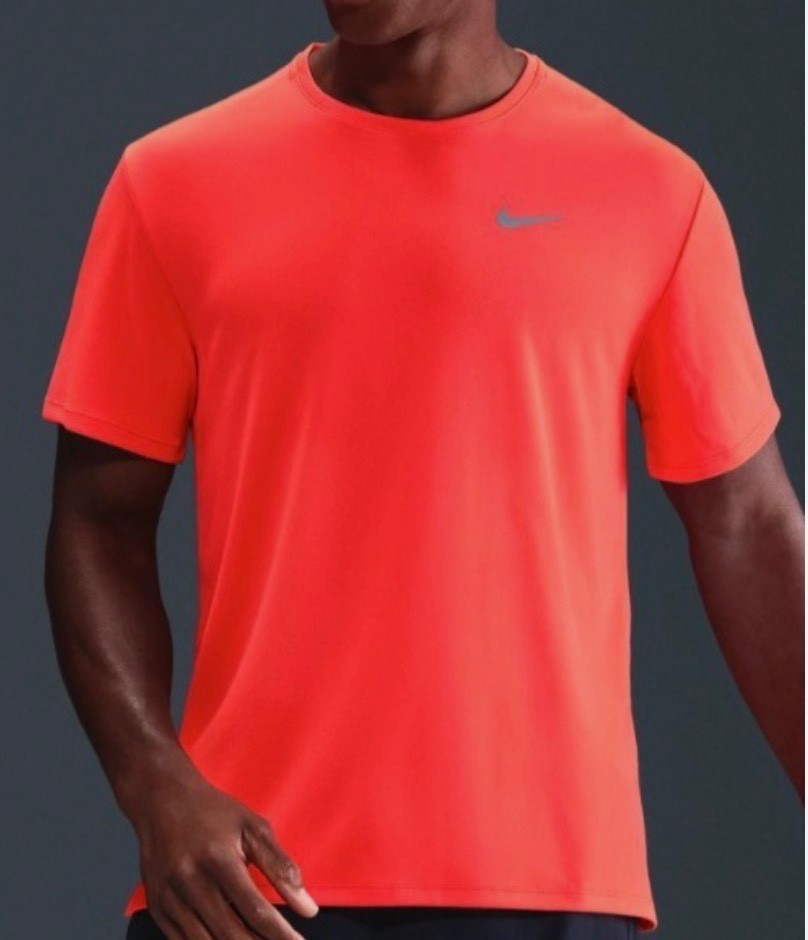 Nike Men's Dri-FIT UV Miler Running T-Shirt size M gallery