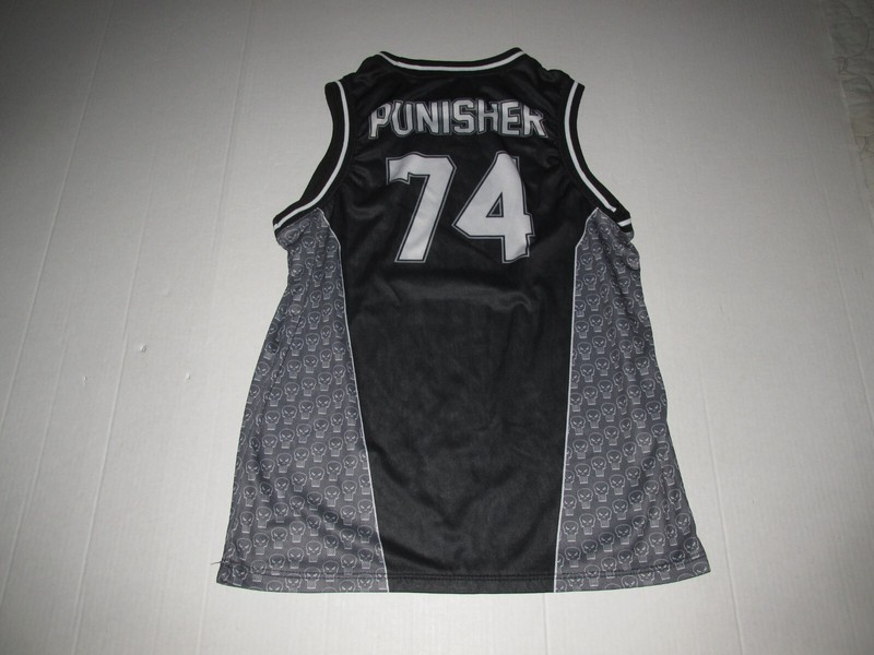Marvel The Punisher #74 Basketball Jersey Size Small gallery