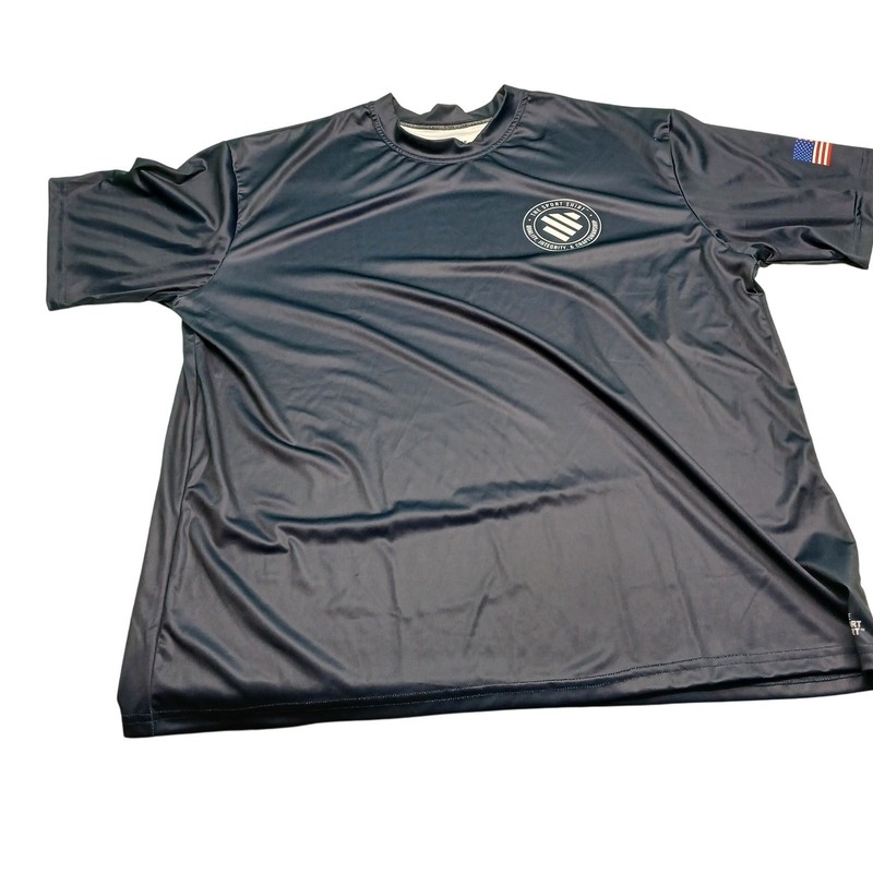 The Sport Shirt Mens XXL Navy Blue Performance Moisture Wicking T Shirt USA Flag gallery