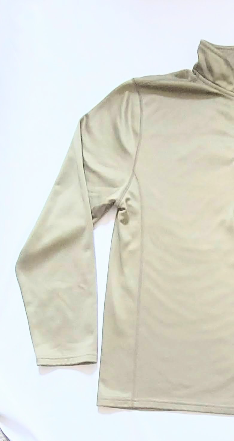 NordicTrack NT Dri 1/4 Zip Long Sleeve Fleece Lined Green Pullover Mens Sz Med gallery
