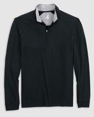 johnnie-O Freeborne Performance 1/4 Zip Pullover Mens Black Size XXL (7852260)