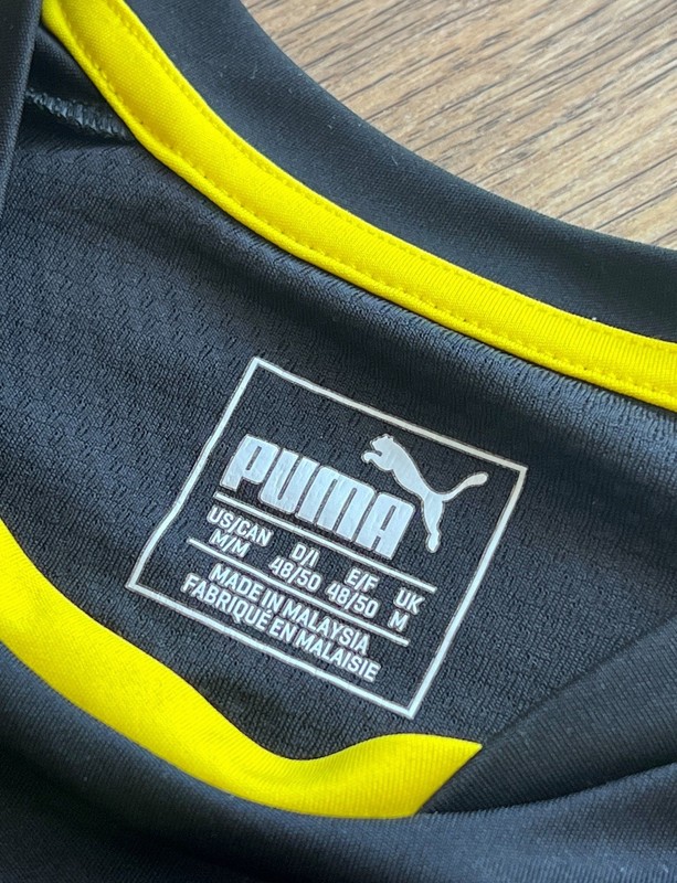 Puma BVB Borussia Dortmund 2017/2018 soccer jersey football shirt size M gallery