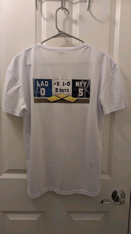 L.A. Dodger T-shirt Dry Fit Size XL (size runs small. read description) gallery