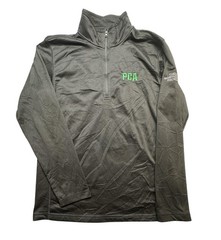 The North Face Pullover Mens Medium Black Quarter Zip PCA Performance NF0A3LHB
