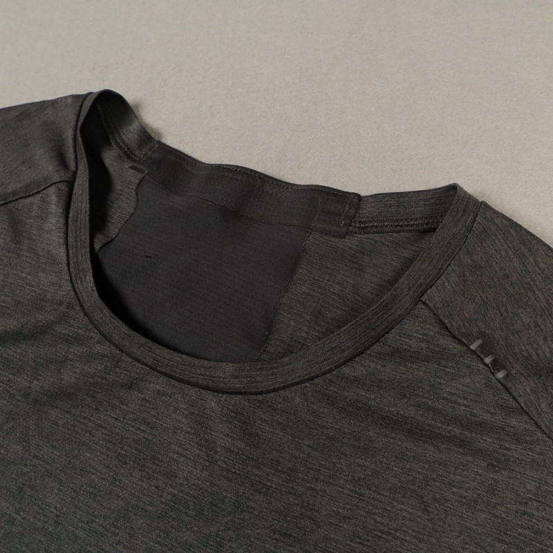 Lululemon Shirt Mens Small Gray Fast Free Short Sleeve Athletic Workout Tee gallery
