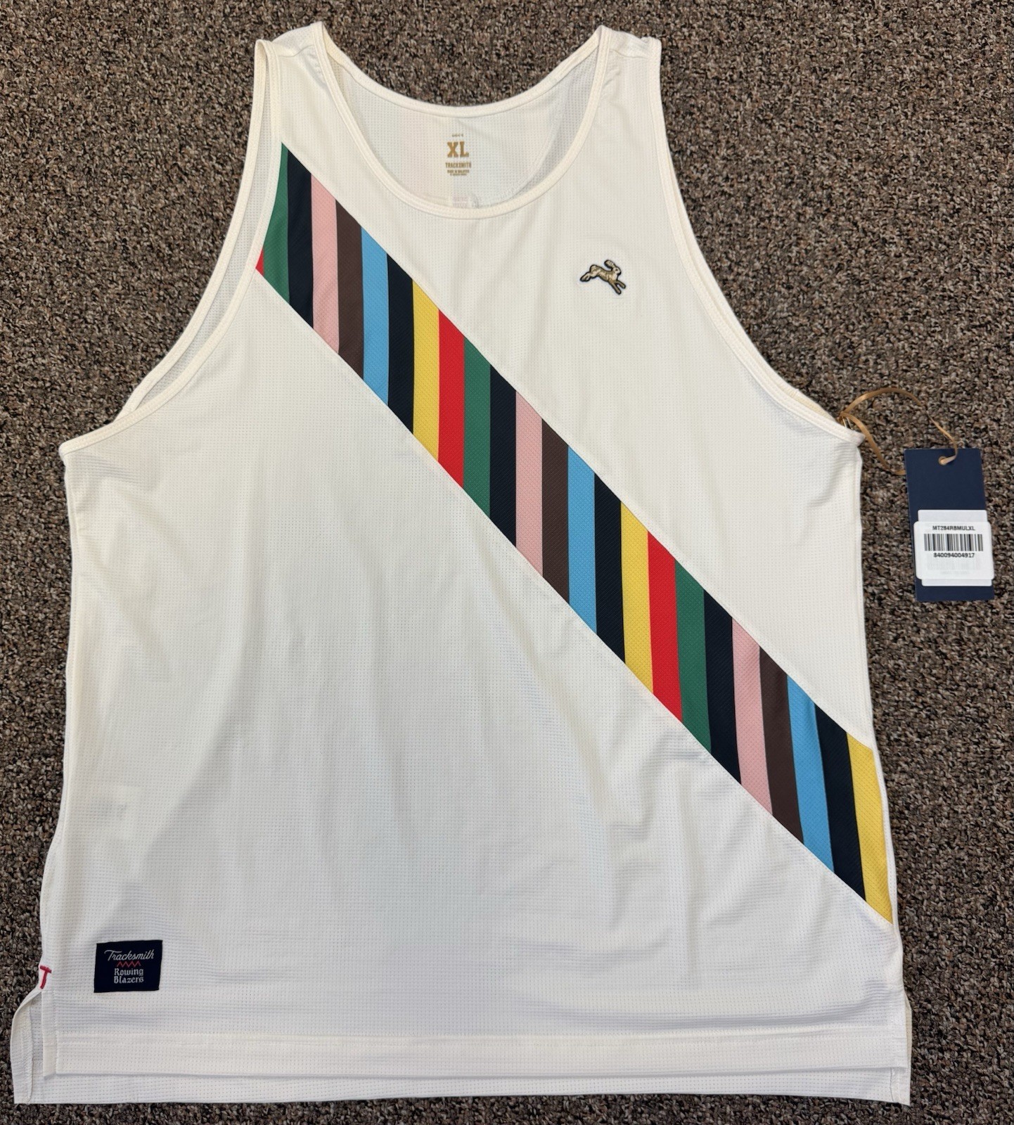Tracksmith x Rowing Blazers Men’s Twilight Tank Top XL Rare Sold Out NiB gallery
