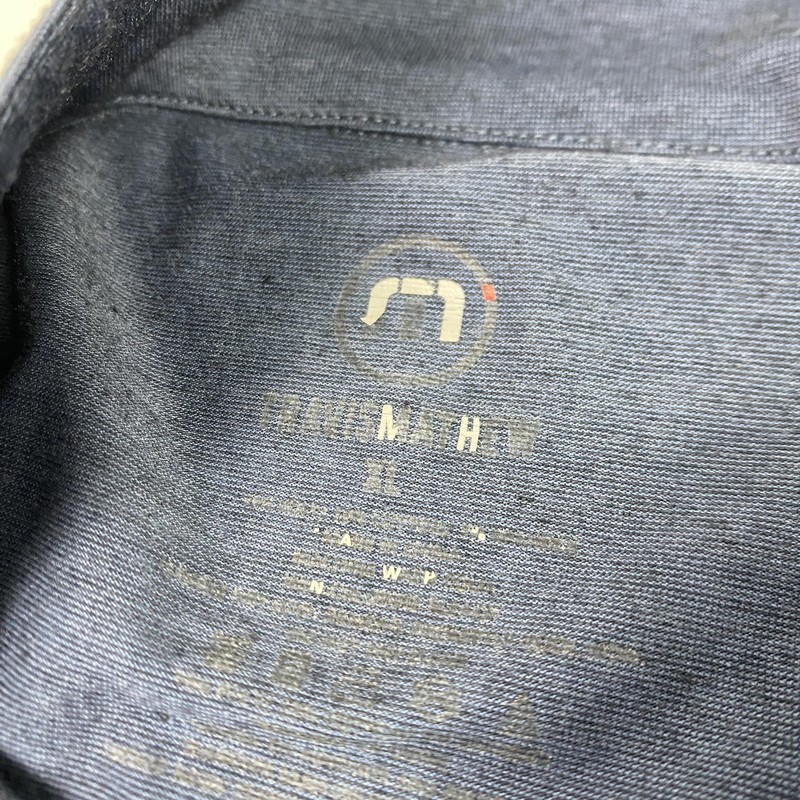 TravisMathew Pullover Mens Large Blue Heather Quarter Zip Golf Stretch Athletic gallery