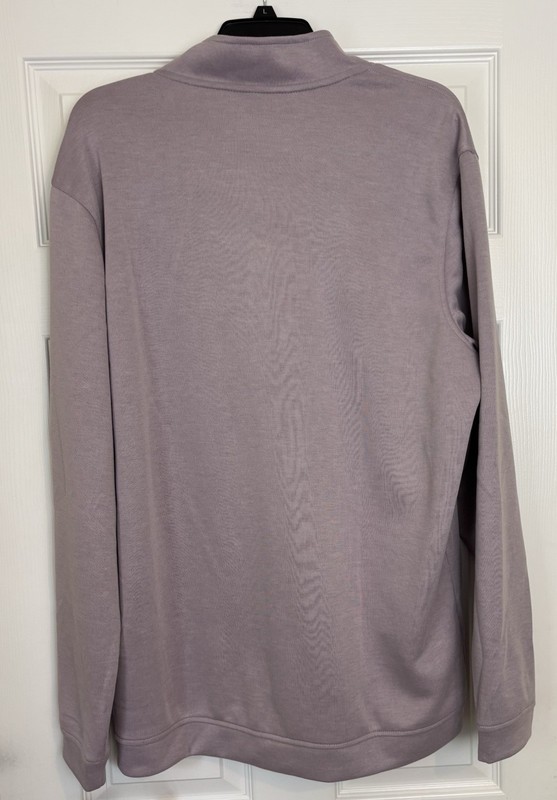 Adidas Elevated 1/4 Zip Golf Pullover Men's Sz XL Prelov Fig Purple ADVR0884 NWT gallery