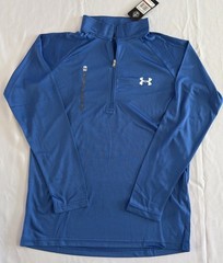 Under Armour Men’s UA Tech 1/2 Zip Shirt 1328495 Blue (310). Small