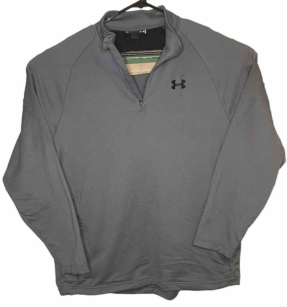 Under Armour 1/4 Zip Men's Pullover XL Worn Outer Wear Shell
