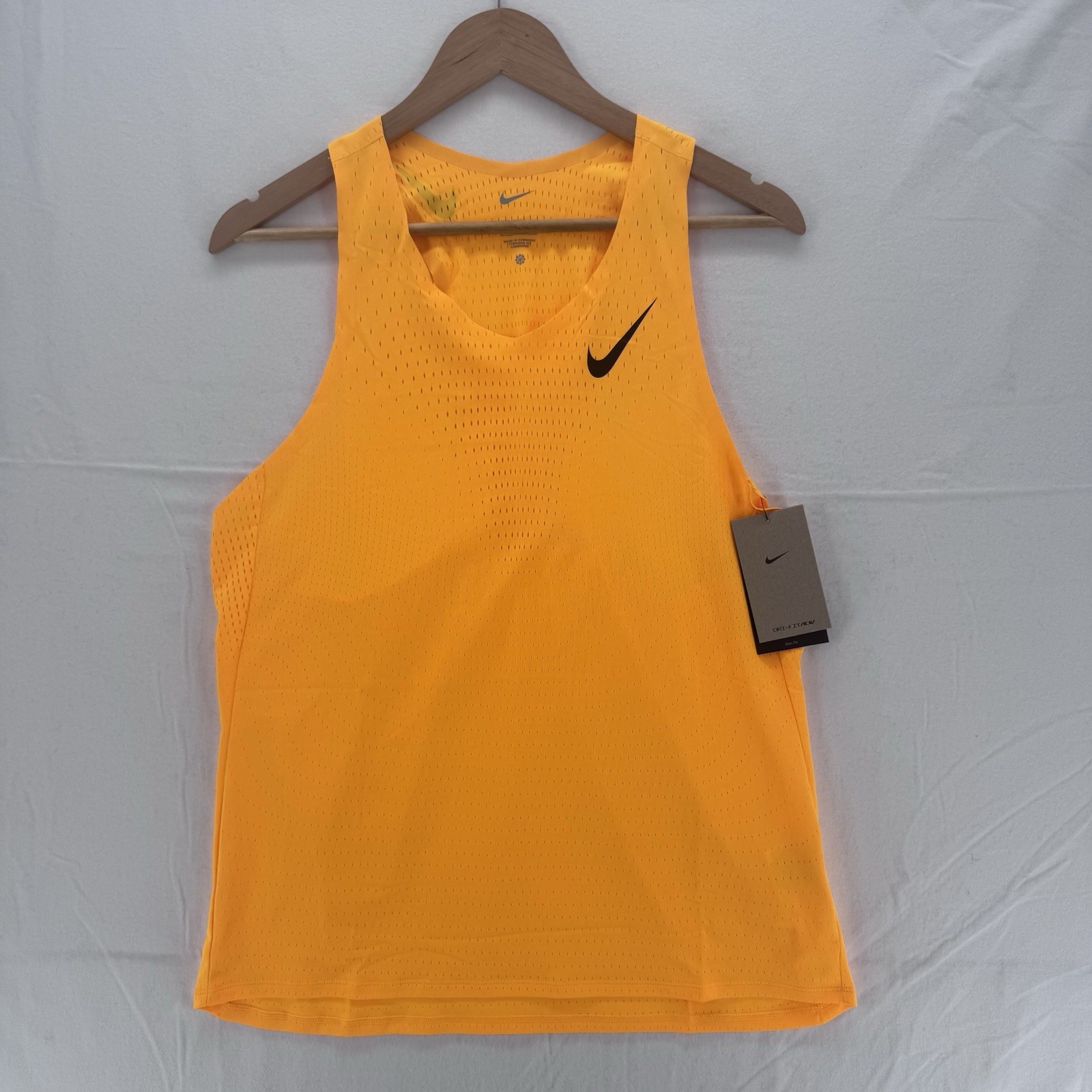 Nike Dri-FIT ADV Aeroswift Pro Elite Running Singlet Men's Large FN4231-845 NWT gallery