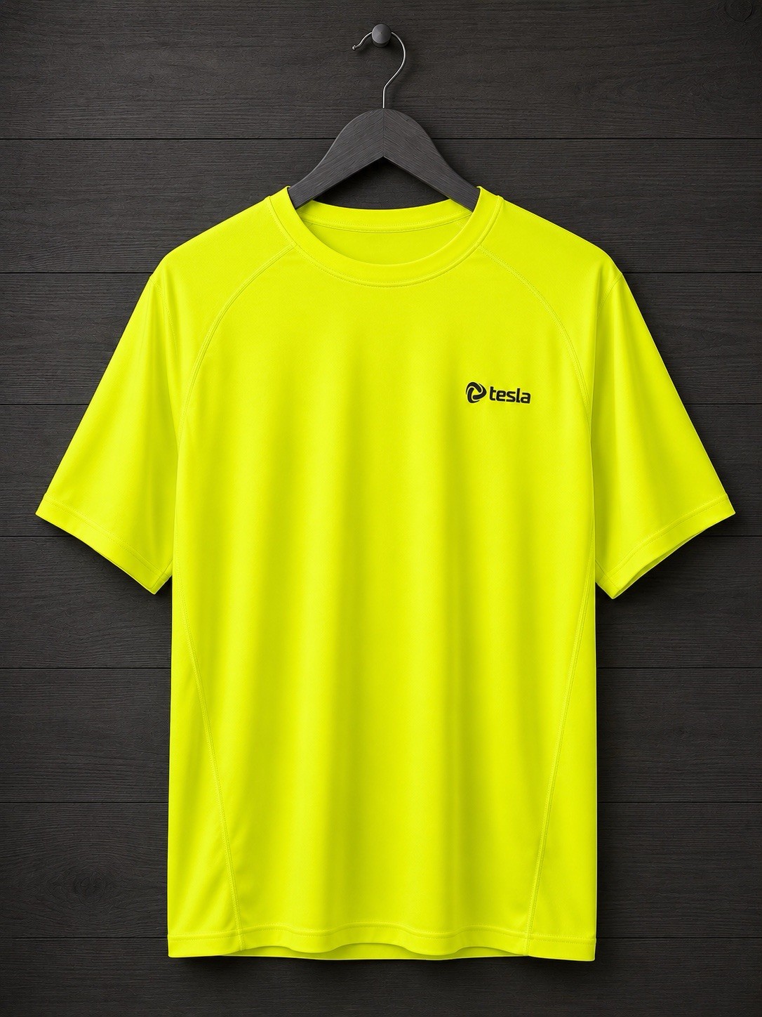 Tesla Hyper-Dri Neon Yellow Running Gym Athletic US Size 3XL Moisture Wicking gallery