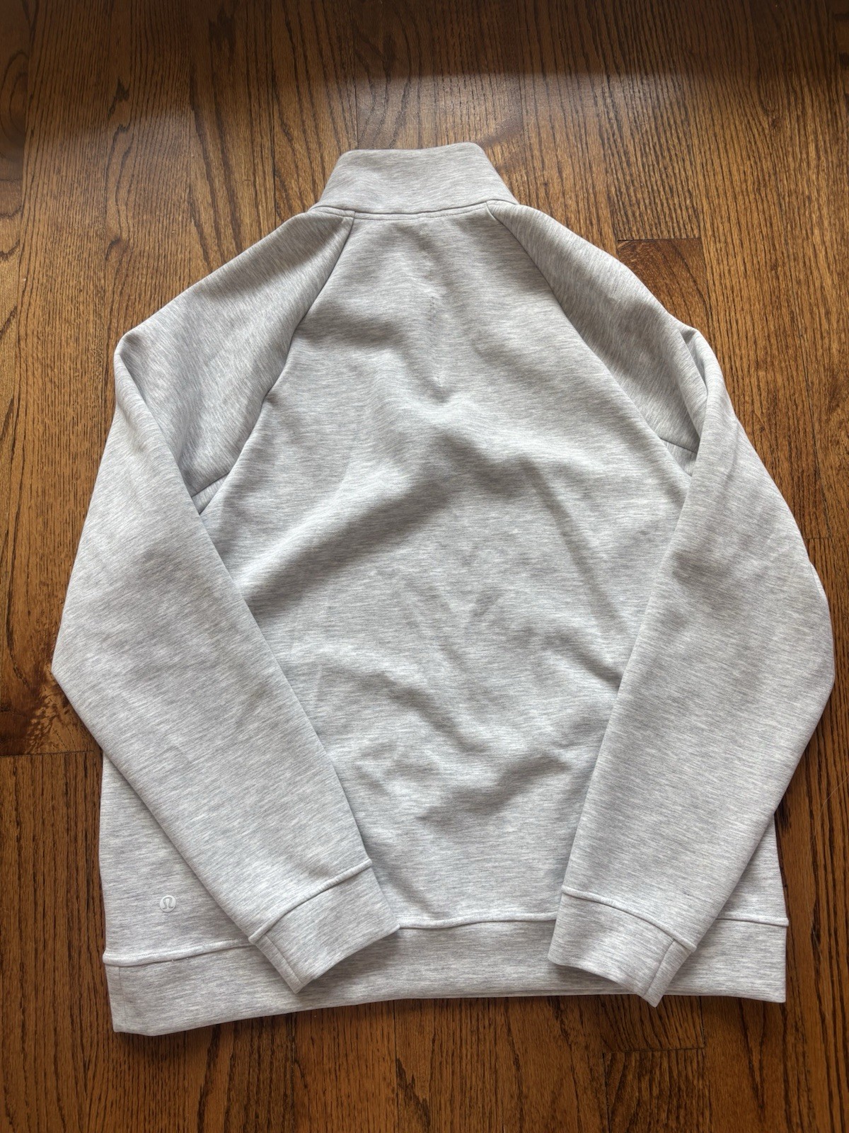 Lululemon Men's Quarter Zip Pullover Size Large Heather Gray Performance Stretch gallery