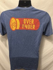 Over Under Short sleeve pocket t-shirt blue Small mens preppy hunting C6
