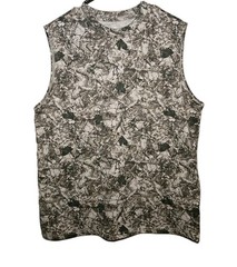 Hollywood The Jean People Camo Sleeveless Muscle Shirt Men’s Medium Cotton Blend