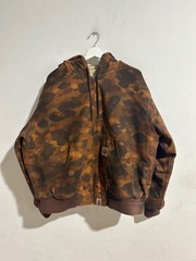 A BATHING APE SOLID 1ST CAMO REVERSIBLE WORK JACKET SIZE XL PREOWNED