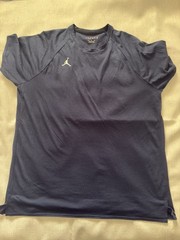 Jordan Air Jordan Men’s Jumpman Logo T-Shirt Blue Crew Neck Polyester Jersey XL