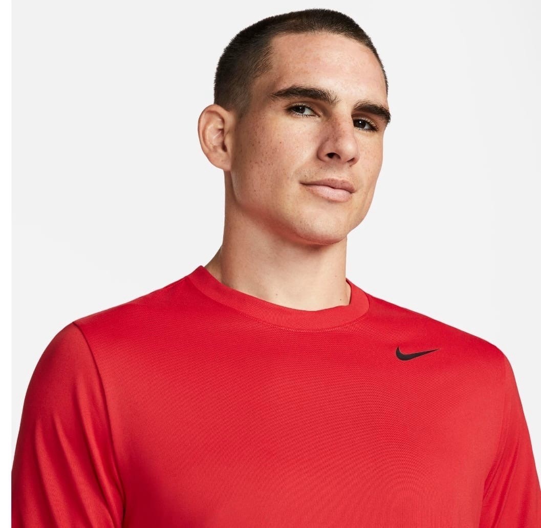 Nike Dri-Fit Men's Training Tee Shirt XLarge RedBlack gallery