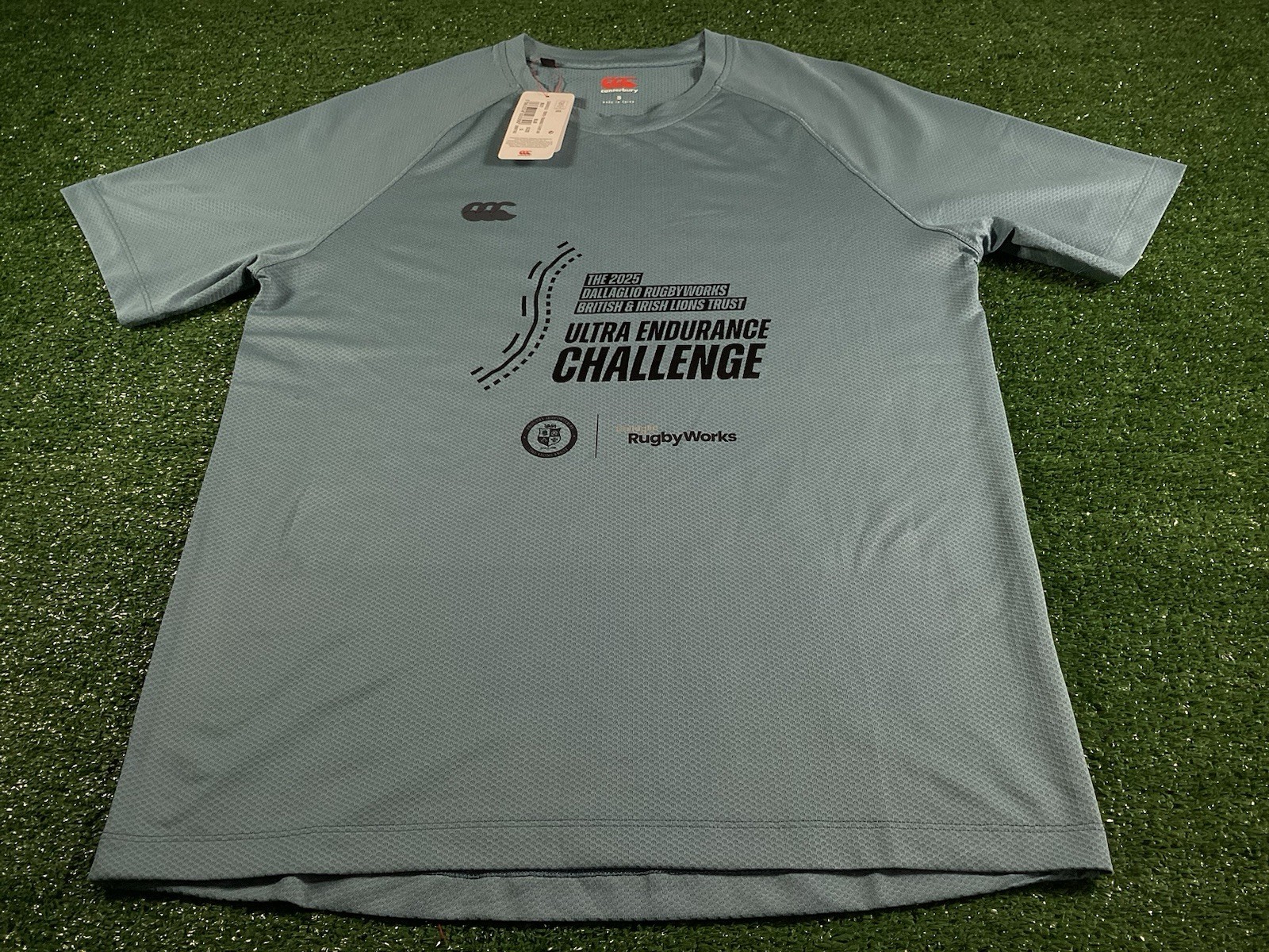 Dallaglio Rugbyworks Ultra Endurance Challenge T-Shirt - Canterbury Size S - New gallery