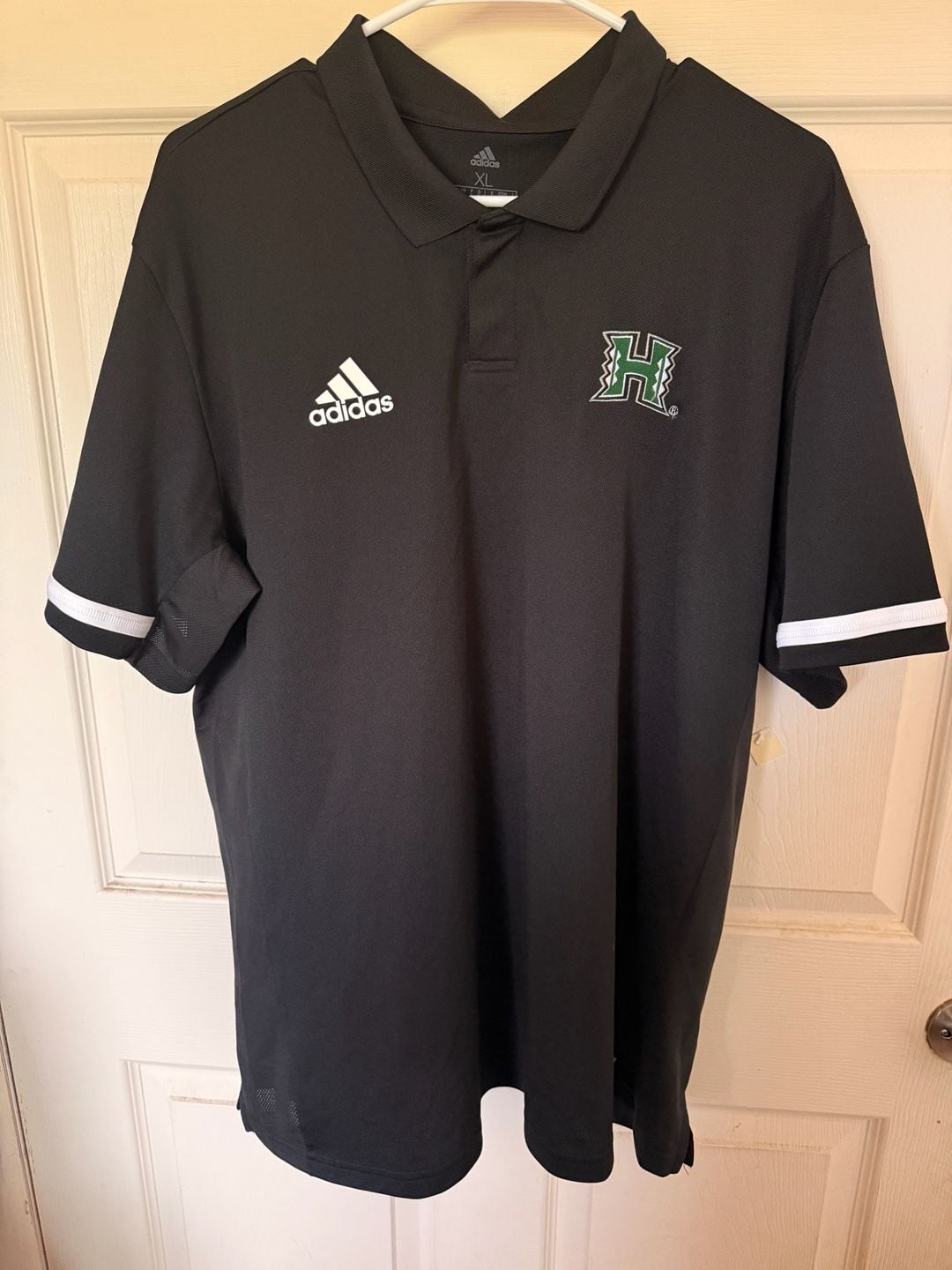 Adidas University of Hawaii Rainbow Warriors Aeroready Polo Shirt XL gallery