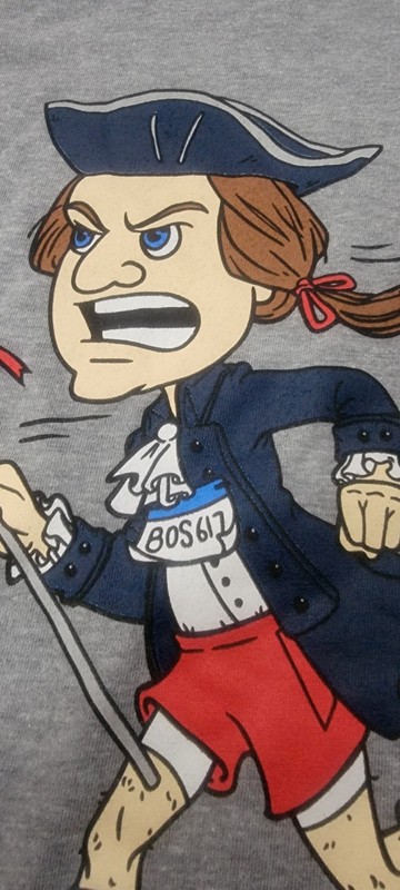 Under Armour Boston Marathon Cartoon Runner T-shirt Large gallery