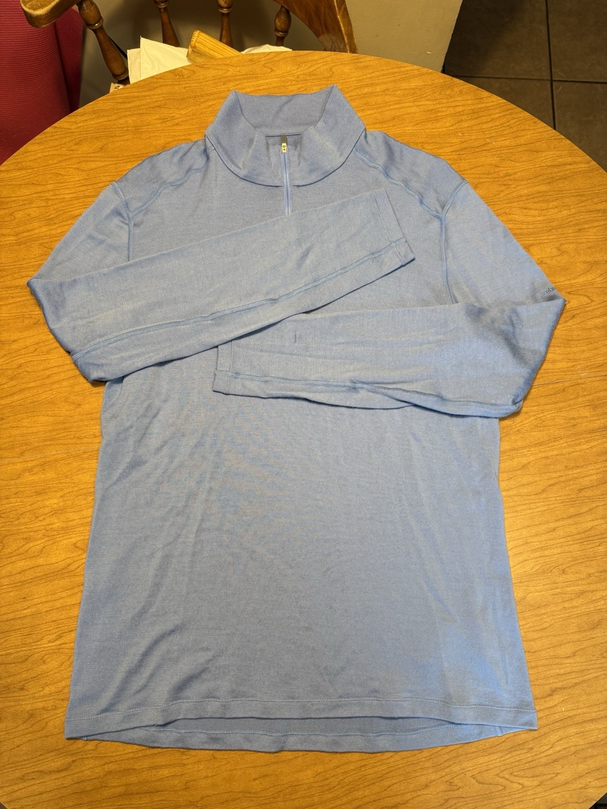 Icebreaker 1/4 Zip Pullover 260 Merino Wool Base Layer Men’s Large gallery