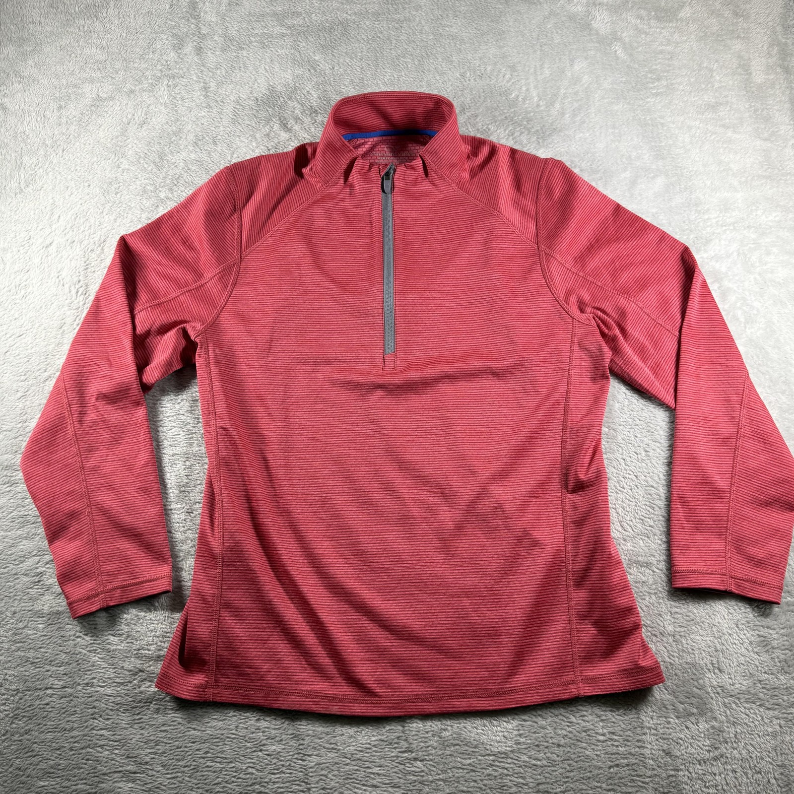Vineyard Vines Performance Pullover Mens Large Red 1/4 Zip Golf Athletic Preppy gallery
