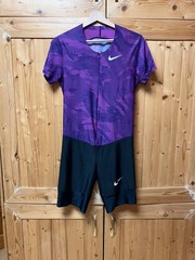 Nike Pro Elite Speedsuit 2015 – Purple & Black – Excellent Condition EUC – RARE