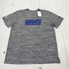 New York Giants Shirt Mens XL Gray NFL Football Dri-FIT Performance Nike Tee