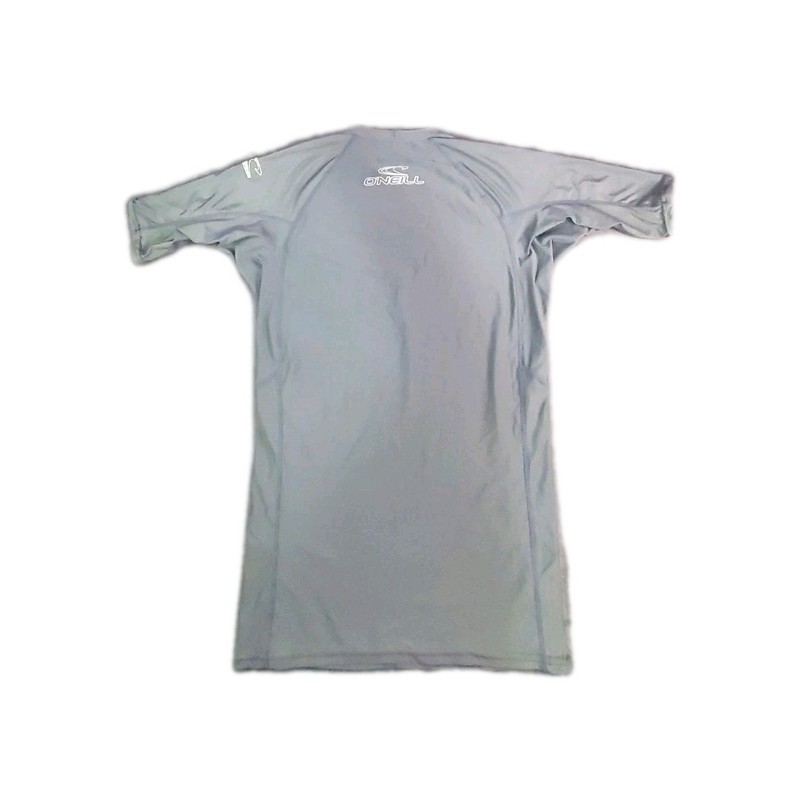 O'NEILL Men's Sz 2XL Basic Skins 50+UVA Protection Rash Guard Dark Gray Za3-45 gallery