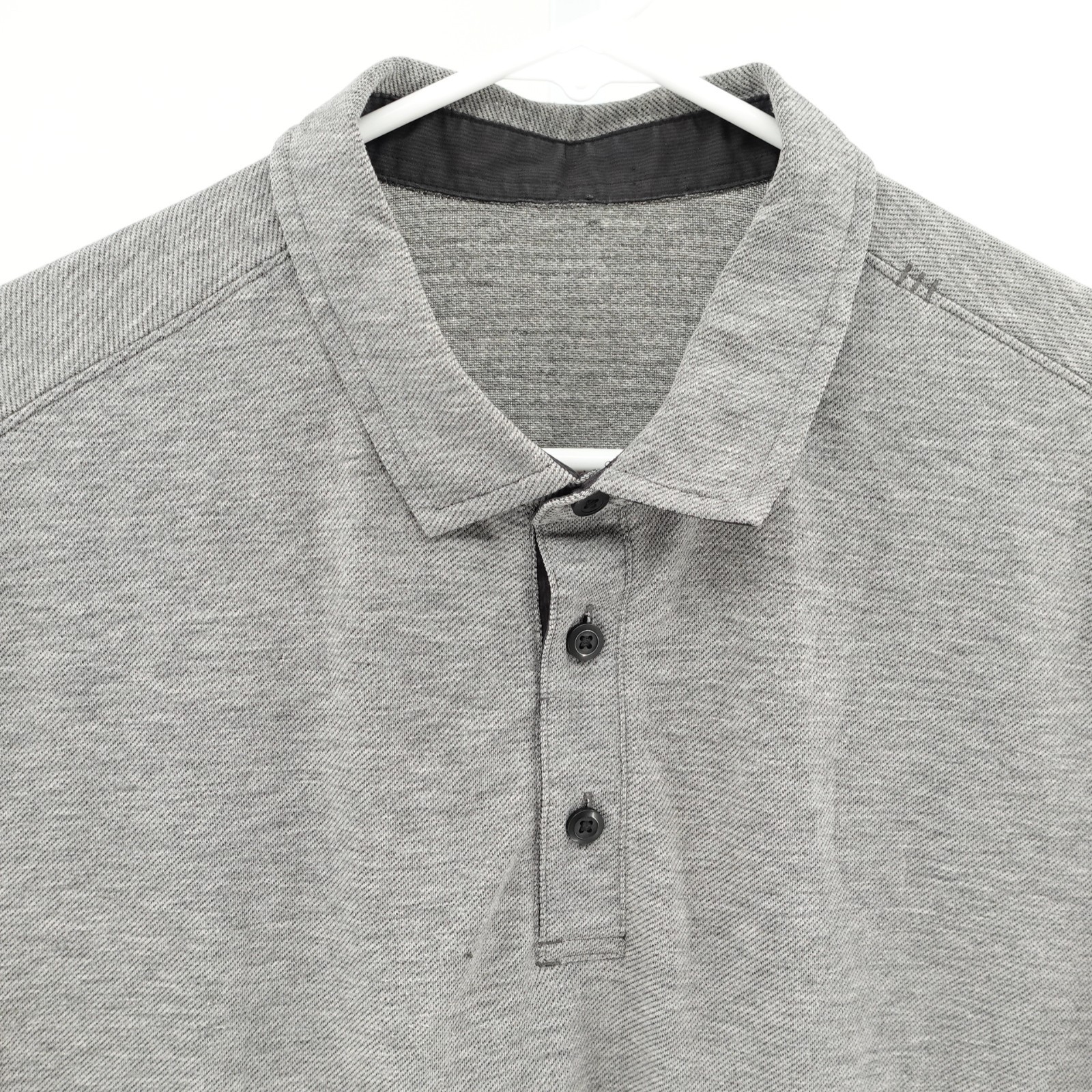 Lululemon Performance Polo SZ M Athleisure Breathable Stretch Preppy Academic gallery