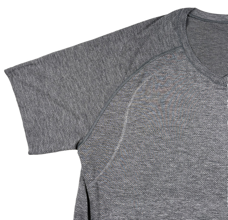 Lululemon Shirt Mens XXL Gray Metal Vent Tech Athletic Training Top Breathable gallery